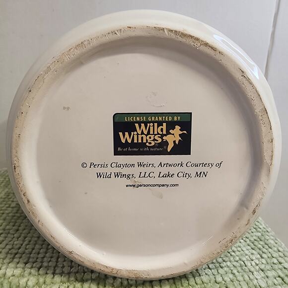 Wild Wings Barn Buddies Persis Clayton Weirs Ceramic Canister Horse Cat 10in - Picture 5 of 7